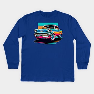 Chevrolet Bel Air Kids Long Sleeve T-Shirt